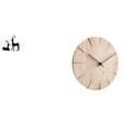 thumbnail image 1 of Elegante escultura de ciervo de resina y reloj de pared de madera maciza, juego de regalo decorativo creativo para sala de estar, estudio, oficina, 1 of 8