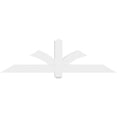 thumbnail image 2 of 60"W x 17 1/2"H x 2"D x 4"F, 7/12 Pitch, Redmond Architectural Grade PVC Gable Bracket, 2 of 8