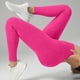 thumbnail image 5 of Pantalones de yoga para mujer, ajustados, de cintura alta, con realce de cadera, a rayas, con rosca, para uso externo., 5 of 7