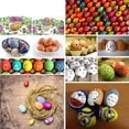 thumbnail image 3 of 12 Pcs Handmade Wooden Eggs Home Decor Toys Simulation Craft Fake Coloring Painting Childrens, 3 of 6