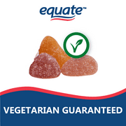 Equate Kids Multivitamin Gummies for General Health, Natural Fruit, 300 Count