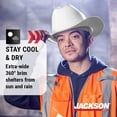 thumbnail image 3 of Casco de seguridad Jackson Safety Cowboy, casco de ala completa, 3 of 9