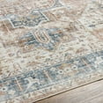 thumbnail image 6 of Mark&Day Washable Rugs, 2x8 New Cambria Traditional Burnt Orange Runner Area Rug, Brown Blue White Carpet for Hallway, Kitchen, Bedroom or Living Room (2'6" x 8' Runner,Machine Washable), 6 of 7