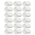 thumbnail image 3 of BRIGHTFUFU 100 tapas desechables para vasos de café, de papel, para bebidas, para viajes, hoteles, cafeterías, etc., 3 of 8