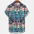 thumbnail image 5 of Camisetas de verano para hombre con la bandera de Estados Unidos y la Estatua de la Libertad, camisa hawaiana de gran tamaño con estampado 3D, ropa para hombre, camisetas con solapa, 5 of 5
