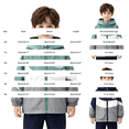thumbnail image 6 of Kids Rain Jacket Boys Girls Lightweight Raincoat Toddler Outdoor Windbreaker Jacket with Hood Insulated Outerwear Zip up Coat, 6 of 9