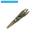 thumbnail image 3 of Uxcell 41mm Corsage Decorative Holder Brooch Pin Vase Pocket Boutonnieres Holder Bronze 15 Pcs, 3 of 6