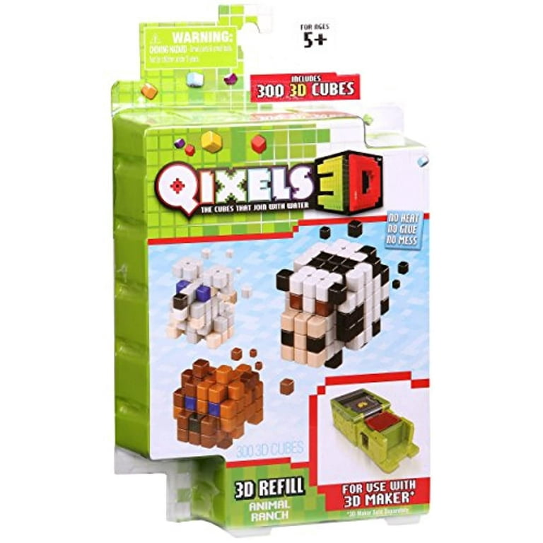 Qixels KumuKumu 3D Animal Set