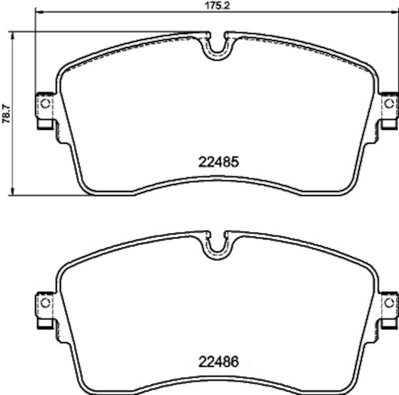 HELLA Brakes 355040361 HELLA OE Certified