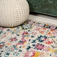 thumbnail image 4 of JONATHAN Y MODERN PERSIAN 2 x 8 Runner Rug, Boho Floral - Beige/Multi, MDP200B-28, 4 of 8