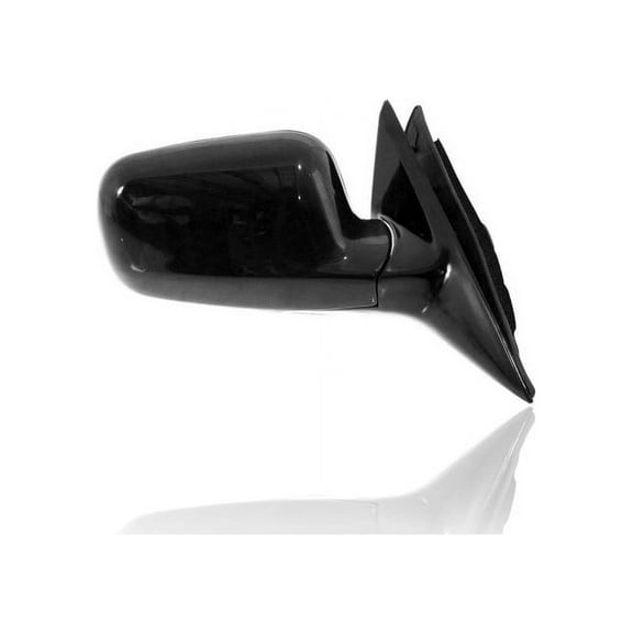 Door Mirror - Compatible/Replacement for '95-97 Honda Accord Sedan - Manual Remote, Unpainted - Right Hand - Passenger - 76200SV4A03