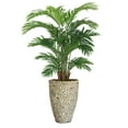 thumbnail image 1 of Artificial Faux Real Touch 5.09 Feet Palm Tree With Planter, 1 of 1