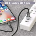 thumbnail image 5 of KOMI USB to USB C Adapter 2 Pack,Type C Female to A Male OTG Converter for Apple Watch Ultra iWatch 7 8 SE,iPhone 16 15 14 13 12 11 Plus Pro Max,AirPods,iPad Air 4 5 Mini 6,Galaxy S24 S23 S22, 5 of 5
