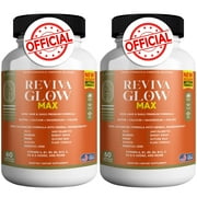 GREENVIFY Reviva Glow Max - Hair, Skin & Nails Support Supplement | Biotin, Calcium, Magnesium, Folate & Herbal Blend | Premium Formula | 120 Capsules, Vegan & Gluten-Free