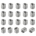 thumbnail image 1 of Unique Bargains Adaptateurs de Filetage Manchon Écrou Réducteur 20 Pcs M2x0.4 Mâle à M4x0.7 Femelle Écrou de Réparation 4mm, 1 of 7