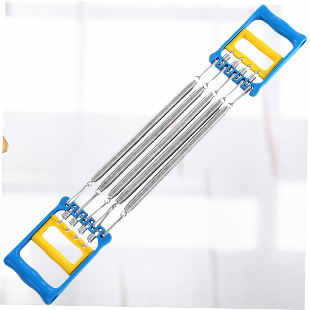 LULULION Dual Purpose Chest Expander for Shoulder and Arm Strengthening with Detachable Springs
