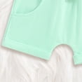 thumbnail image 6 of Staki Boys Sleeveless Short Set Toddler Baby Boy Summer Outfit Sleeveless Tank Tops + Casual Shorts Set 2 Piece Infant Beach Clothes 0-24M 2-3Y(12-18 Months,Light Green), 6 of 7