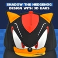 thumbnail image 3 of Gorro ajustable de algodón Concept One Shadow The Hedgehog para niños, 3 of 6