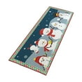 thumbnail image 3 of Xuniizn Christmas Door Mat Xmas Welcome Christmas Mat Non-Slip and Washable Winter Doormat Rubber Back Snowflakes Door Mat Rugs for Indoor Outdoor, Christmas Decorations for Home, 3 of 7