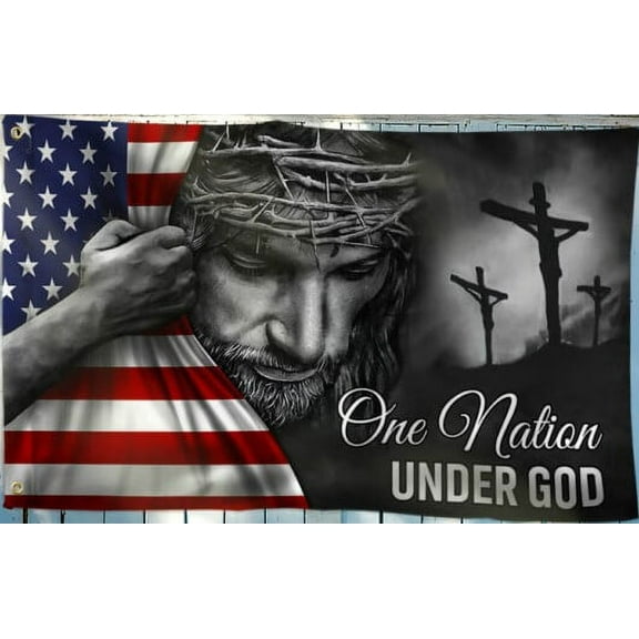 One Nation Under God Reveal 4'x6' Flag Rough Tex® 100D