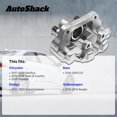 thumbnail image 3 of AutoShack Front Brake Caliper for Dodge, Chrysler & Ram, Grand Caravan 2012-2020 Town & Country 2012-2016 Pacifica 2017-2020 C/V 2013-2015 Voyager 2020, FWD V6 3.6L, Right, 3 of 5