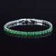 thumbnail image 2 of Pulsera para Mujeres Fuera Pulseras Hielo 4mm Hombres Zirconia Tenis Cadena Pulseras, 2 of 2
