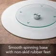 thumbnail image 5 of CounterArt Ocean Fantasy Tempered Glass Lazy Susan Turntable, 5 of 8
