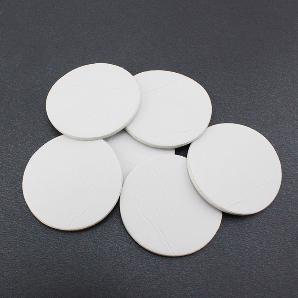AG_ 10Pcs Double Sided Adhesive Pads Round Tape for Car Windshield Dashboard Swe 