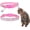 Pink(1pc), variant on Rhinestone Cat Collar Breakaway with Bell Safety Buckle, Adjustable Diamond Girl Boy Kitty Cute Comfy Collar for Kitten Tiny Little Pets Rabbits