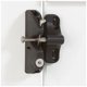 thumbnail image 3 of Matsuzay Espacio exterior seguro con llave, cerradura de puerta de lados, llave, varias cerraduras para cercas, bloqueo automático Cerraduras de hardware, 3 of 4