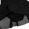 thumbnail image 7 of Moggemol Kids Girls Long Sleeve Ballet Leotard with Tutu Skirts Dance Dress Ballerina Outfits Black XS, 7 of 7