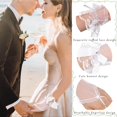 thumbnail image 6 of YooGuoGuo Lace Gloves White Wedding Gloves Short Fingerless Glove Bowknot Lace Gloves for Brides and Bridesmaids, 6 of 7