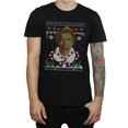 thumbnail image 3 of Elf Mens Christmas Fair Isle T-Shirt, 3 of 5