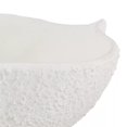 thumbnail image 3 of Bouclair White Decorative Ceramic Bowl, 3 of 8
