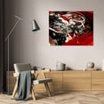 thumbnail image 3 of Alan Hausenflock 40x28 Gallery Wrapped Canvas Wall Art Titled - Candy Apple Power, 3 of 4
