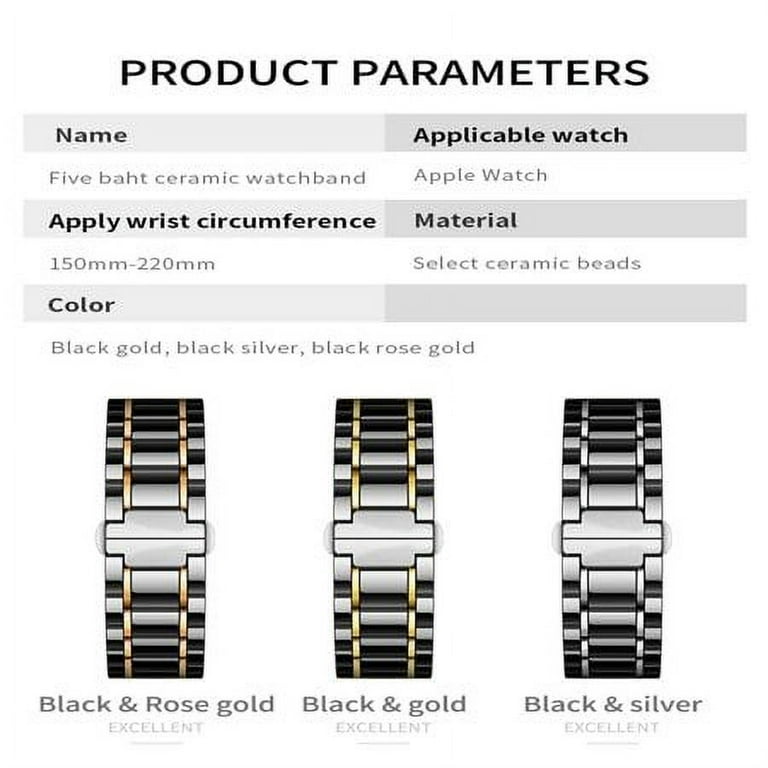 Replacement ceramic deals watch bands