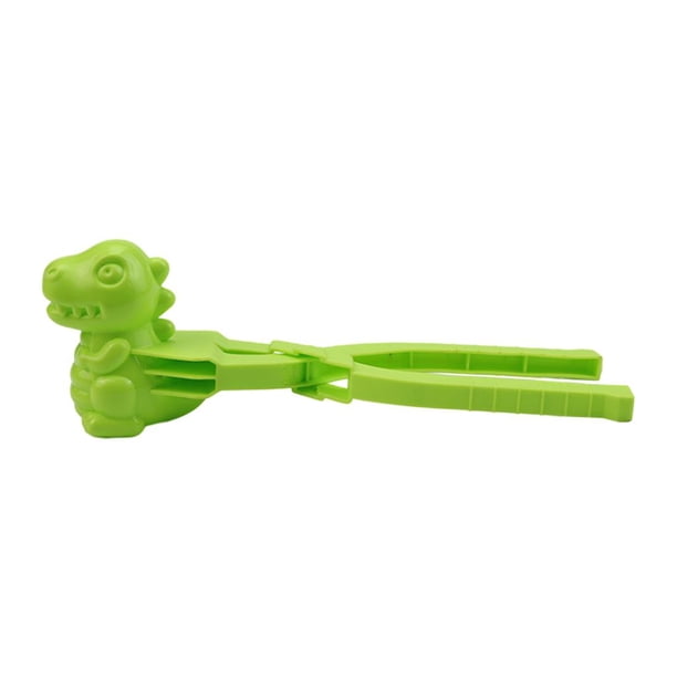 Juguetes para bolas de nieve, juguetes en forma de dinosaurio y de Verde Zulema Clip para hacer bolas de nieve