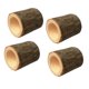 thumbnail image 1 of Naiovety Paquete de 4 artesanías de madera, adornos de Natural, jardineras suculentas, juegos de soporte creativo para almacenamiento, Decoración del hogar Naiovety HA012179-00, 1 of 6