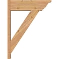 thumbnail image 3 of Ekena Millwork 7.50"W x 24"D x 32"H Traditional Smooth Traditional Outlooker, Western Red Cedar, 3 of 4
