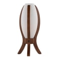 thumbnail image 6 of Desk Lamp with Walnut Wood & Frosted Glass Shade, Modern Minimalist Table Lamp for Home Office Study, 6 of 7