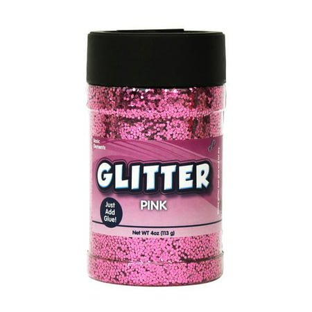 Pink Glitter Shaker, 4oz. - Walmart.com