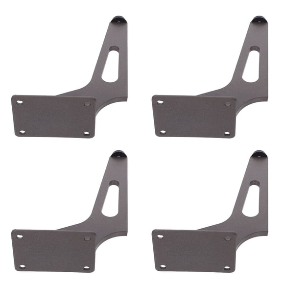 Raindrops 4Pcs Coffee Metal Sofa Legs Stable Modern Furniture Legs for Home Sofa Cabinet and Table Support