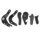 thumbnail image 5 of unbranded 6Ud Accesorios Para Gamer Ajustadores De Ángulo En Plástico Y Metal Negro, 5 of 7