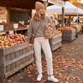 thumbnail image 6 of Womens Sweatshirt Mock Neck Henley Pullover Oversized Fall Outfits,2XL, 6 of 9