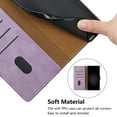 thumbnail image 5 of Leather Magnetic Clasp Case with Flip Wallet Stand Function Cover compatible Moto G60 /G40 Fusion Cheap and fine, 5 of 5