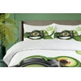 thumbnail image 4 of Ambesonne Frog Duvet Cover Sets, Funny Animal with Camera, 2-King, White Black, 4 of 7