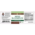 thumbnail image 4 of Mito B Complex - Vegan Mito B Complex with 5-MTHF and Adeno B12 - 60 Servings - by Suzy Cohen, RPh, 4 of 9