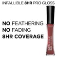 thumbnail image 3 of Brillo de labios L'Oréal Paris Infallible 8 Hour Hydrating Cherry, 3 of 7