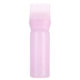 thumbnail image 1 of 160ml Hair Dyeing Bottle Brush Shampoo Hair Color Oil Comb Applicator Tool(Pink), 1 of 14