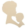 thumbnail image 1 of Unfinished Wood Cutouts Hanging Craft Accessories for DIY Craft Ornaments, 1 of 7